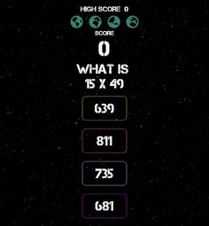 Math Multiplication Fun Game - Screenshot 1