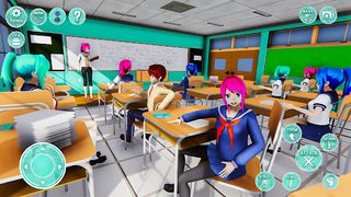 Anime Girl High School Life 3D - Screenshot 2
