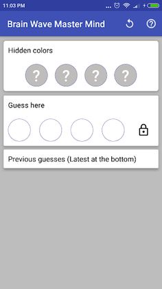 Brain Wave : 4 Attempts is a N - Screenshot 1