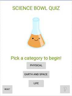 Middle School Science Bowl Qui - Screenshot 1