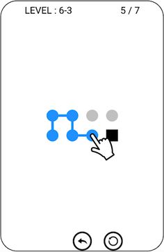 One-line puzzle game - Screenshot 2