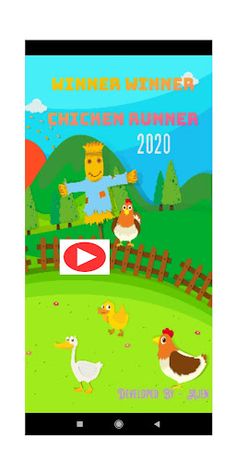 Winner Winner Chicken Runner - Screenshot 1