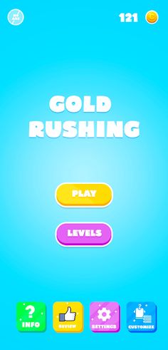 Gold Rushing : Adventure Platf - Screenshot 1