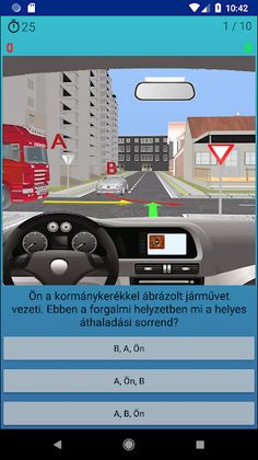 Kresz Szituációs Kvíz - Screenshot 2