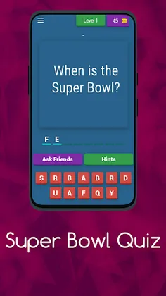 Super Bowl Quiz - Screenshot 1
