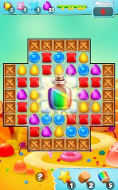 Candy - Match Three Game - Screenshot 1