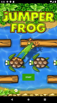 Jumping Frog - Simple Game - Screenshot 1