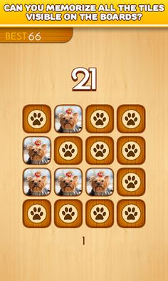 Brain games : Dogs : Memory tr - Screenshot 2