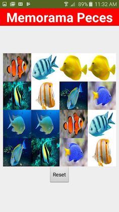 memorama peces - Screenshot 1