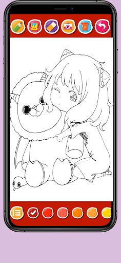 Spy Family coloring Pages - Screenshot 2