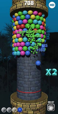 Bubble tower 3D : Ball blast - Screenshot 3