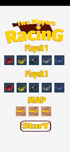 Two Player Car Racing 3D Speed - Screenshot 2