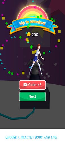 Body Girl Runner 3D - Screenshot 3