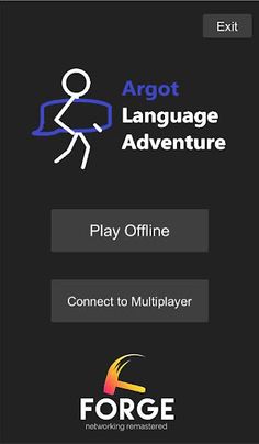 Argot Language Adventure DEMO - Screenshot 1