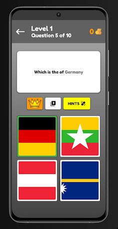 Flags Quiz - Guess The Flags - Screenshot 2
