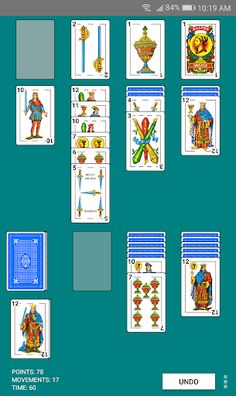 Spanish Solitaire - Screenshot 2