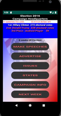 Election 2016 - The Game - Screenshot 1