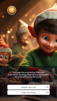 Call Santa Claus & Story Game - Screenshot 1