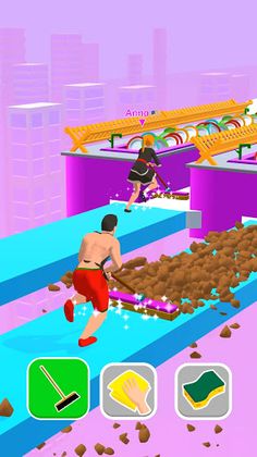 Clean Race 3D - Screenshot 2