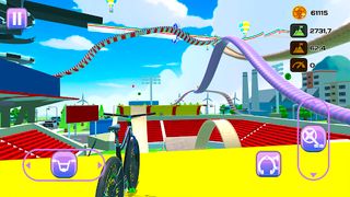 Obby Parkour: On a Bicycle! - Screenshot 1