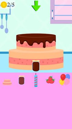 cooking birthday cake game - Screenshot 2