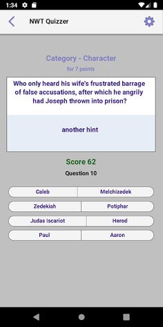 NWT Quizzer - Screenshot 2