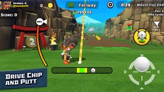 Ninja Golf - Screenshot 2
