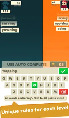 Word War - Word Battle Games - Screenshot 4