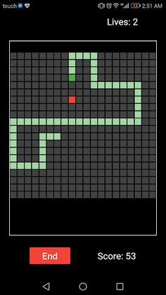 Snake Game - Screenshot 2