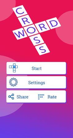 Cross word Puzzle - Screenshot 1