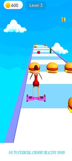 Body Girl Runner 3D - Screenshot 2