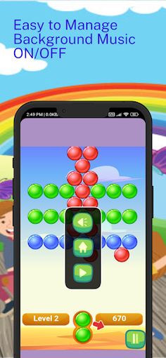 Sky Bubble Shooter : Rainbow - Screenshot 4