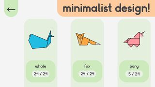 papigami : paper folding origa - Screenshot 2