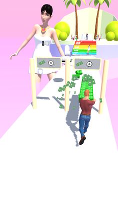 Catwalk Lady 3D - Screenshot 2