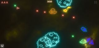 Asteroids Neon - Screenshot 1