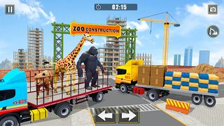 Animal Zoo Construction Games - Screenshot 1