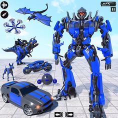 Mech Robots Fighting Games - Screenshot 1