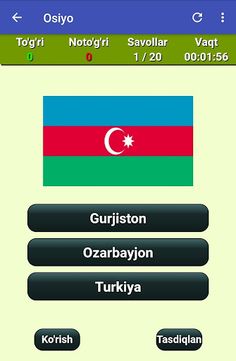 Bayroq o'yini - 2020 - Screenshot 4