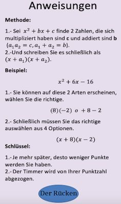 Einfaches Faktorisierungsspiel - Screenshot 2