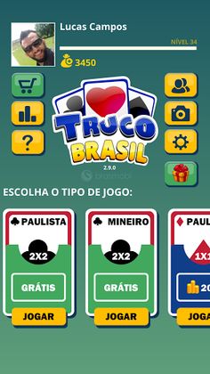 Truco Brasil - Truco online - Screenshot 2