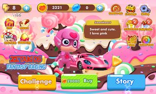 ZetaKids - Fantasy Racing Adve - Screenshot 2