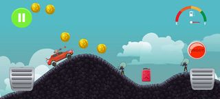 Hill Climb Zombie Saga - Screenshot 1