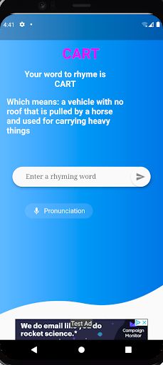 Rhyme Game - Screenshot 3