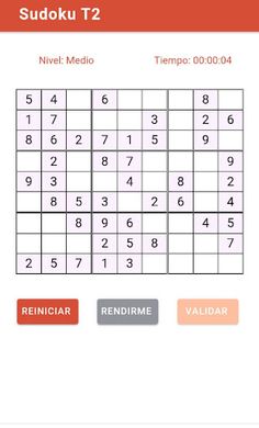 sudoku T2 - Screenshot 1