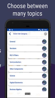 Electronics Quiz - Screenshot 3