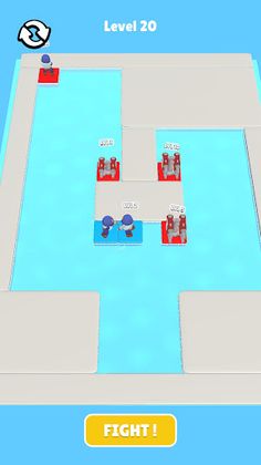 Swiping War - Screenshot 1