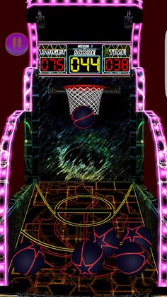 Neon Basketball - Screenshot 4
