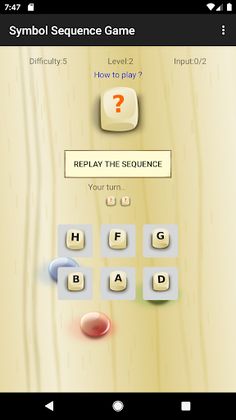 Symbol Sequence Game - Screenshot 2