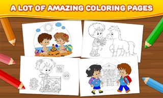 Coloring Pages - Kids & Babies - Screenshot 2