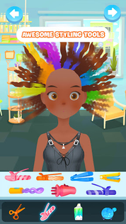 Hair salon games : Hairdresser - Screenshot 2